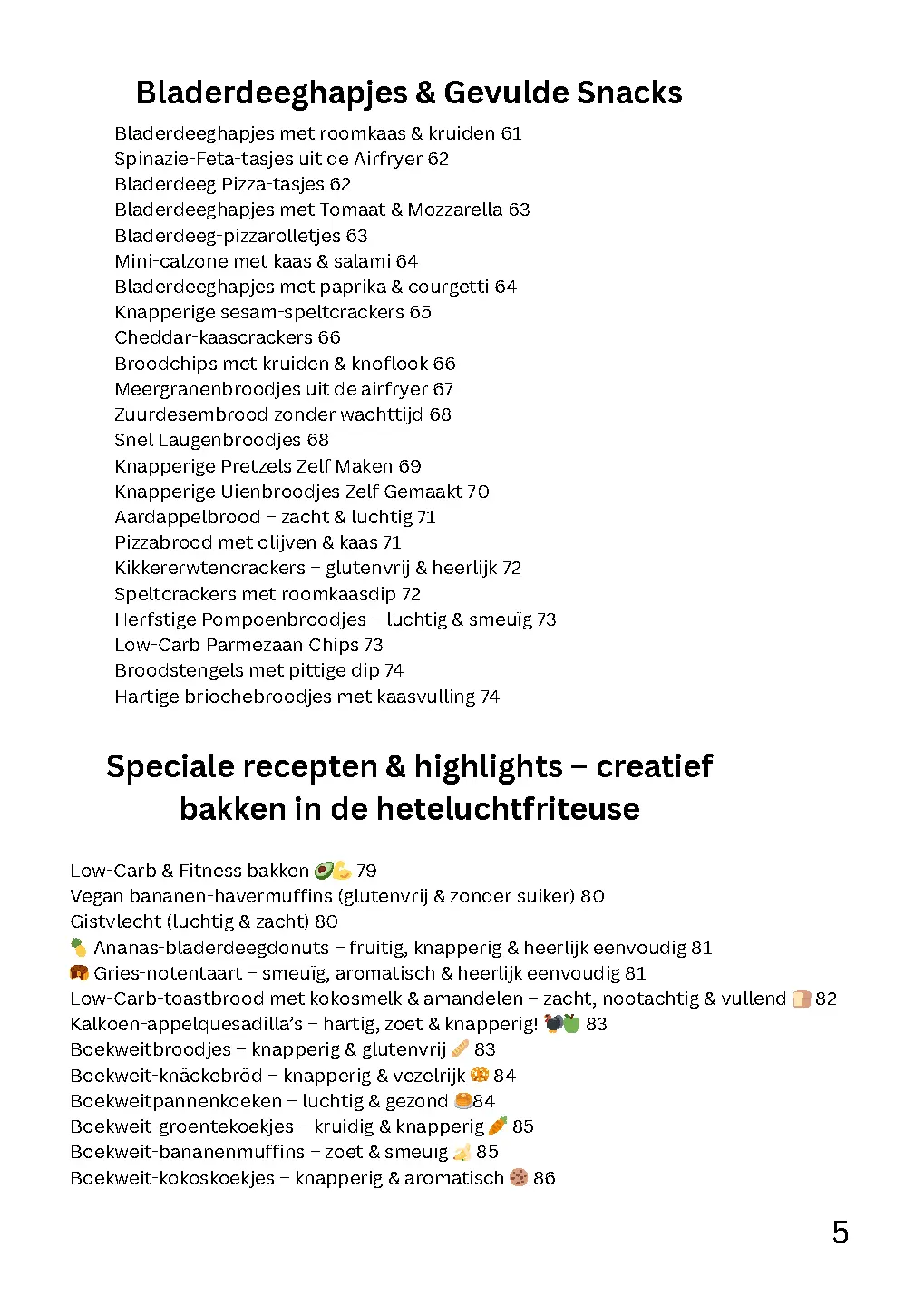 Voorbeeld pagina