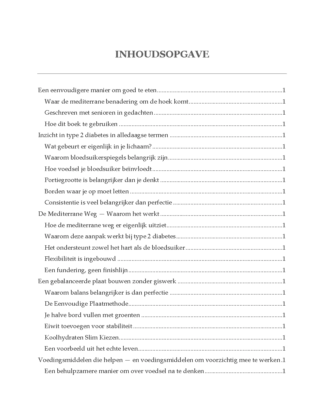 Voorbeeld pagina