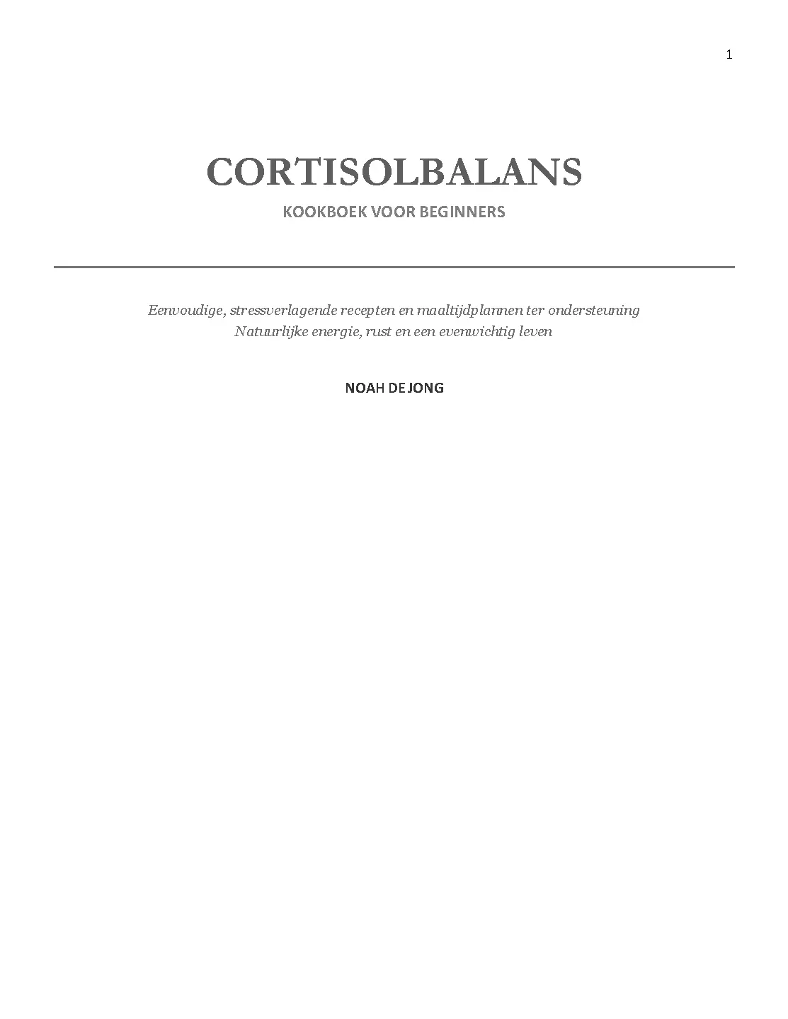 Voorbeeld pagina