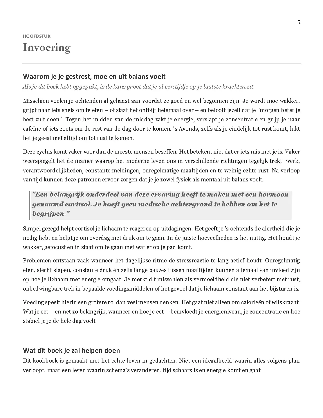 Voorbeeld pagina