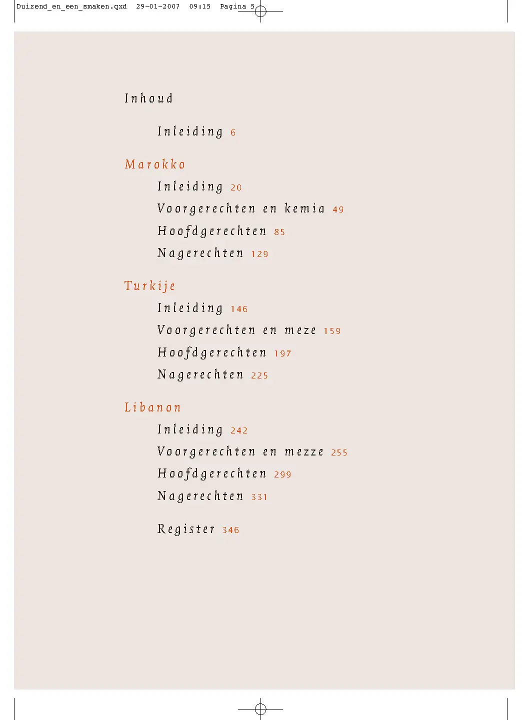 Voorbeeld pagina