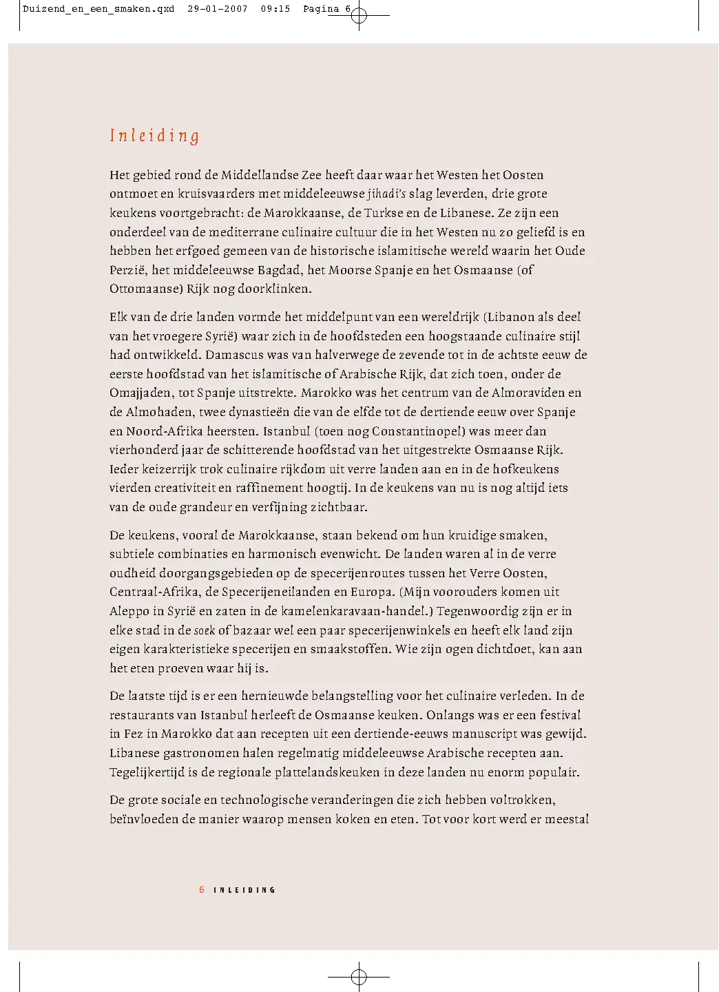 Voorbeeld pagina
