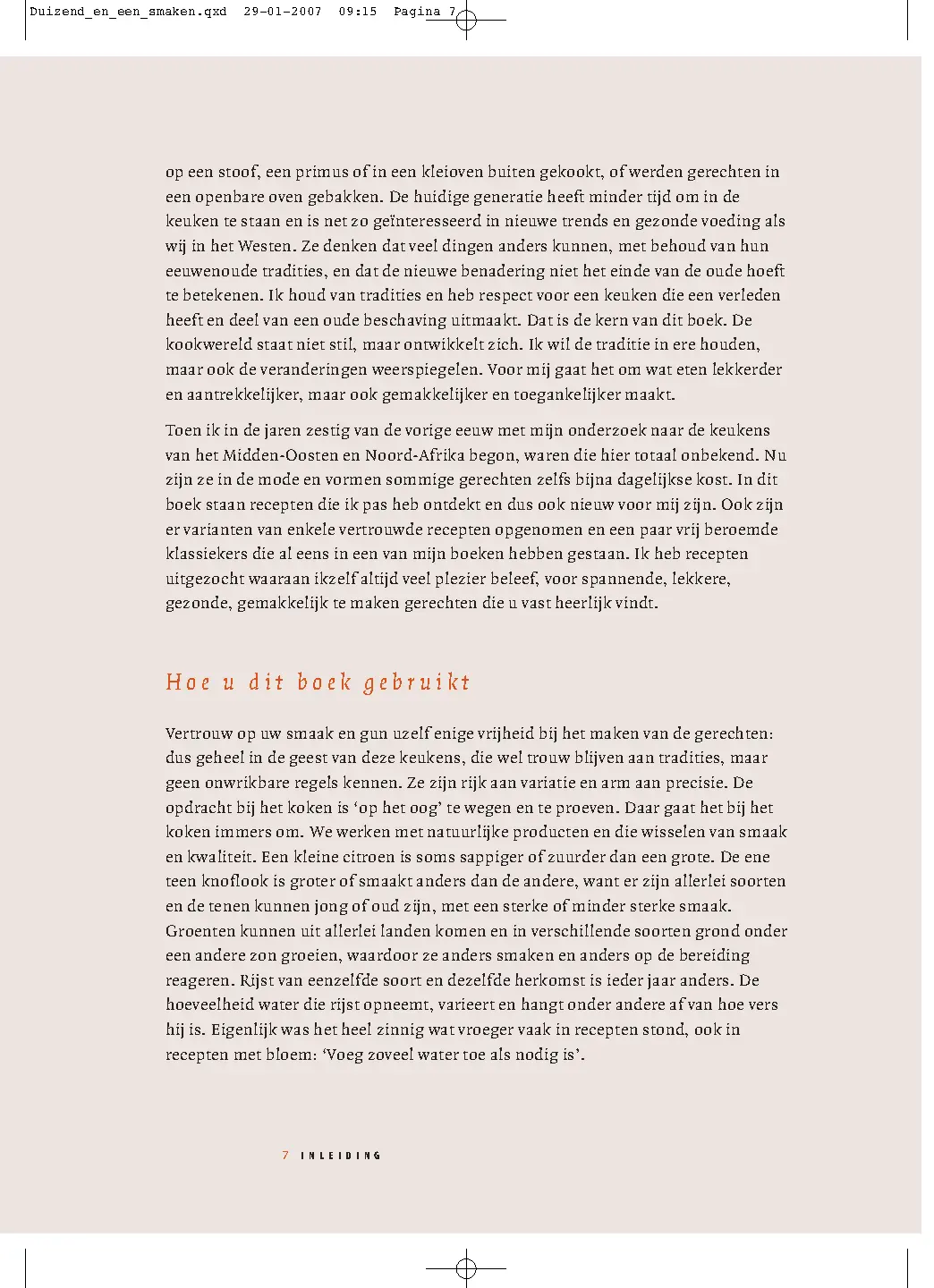 Voorbeeld pagina