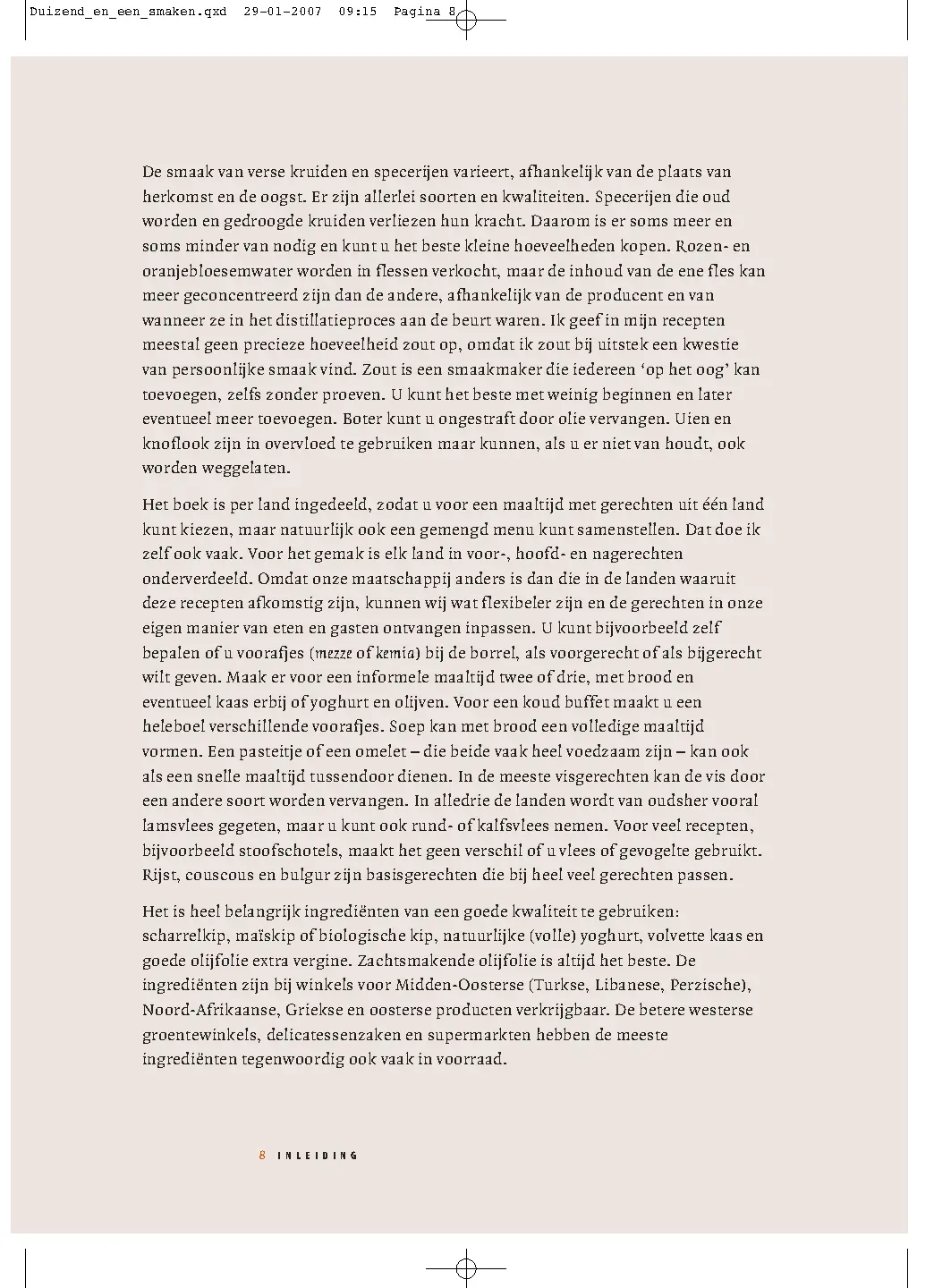 Voorbeeld pagina