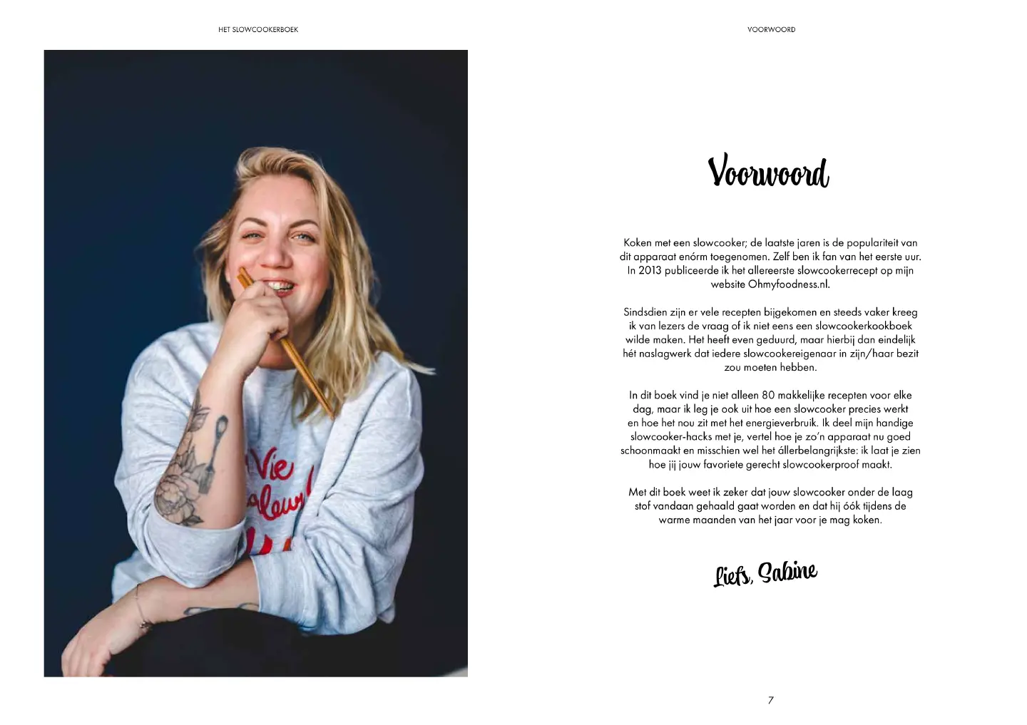 Voorbeeld pagina