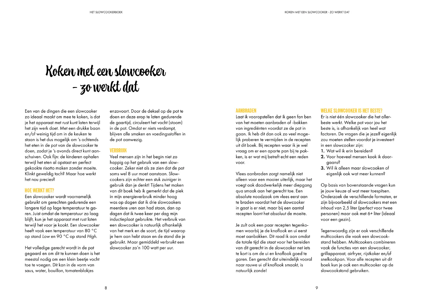 Voorbeeld pagina