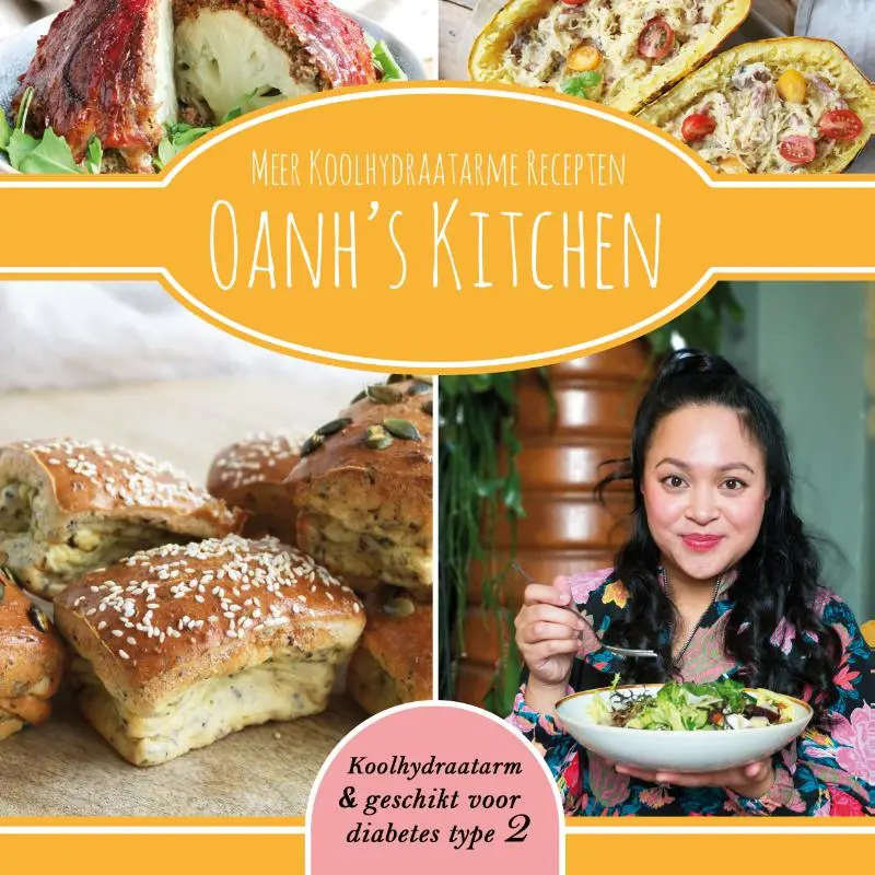 Cover van Meer Koolhydraatarme Recepten Oanh's Kitchen
