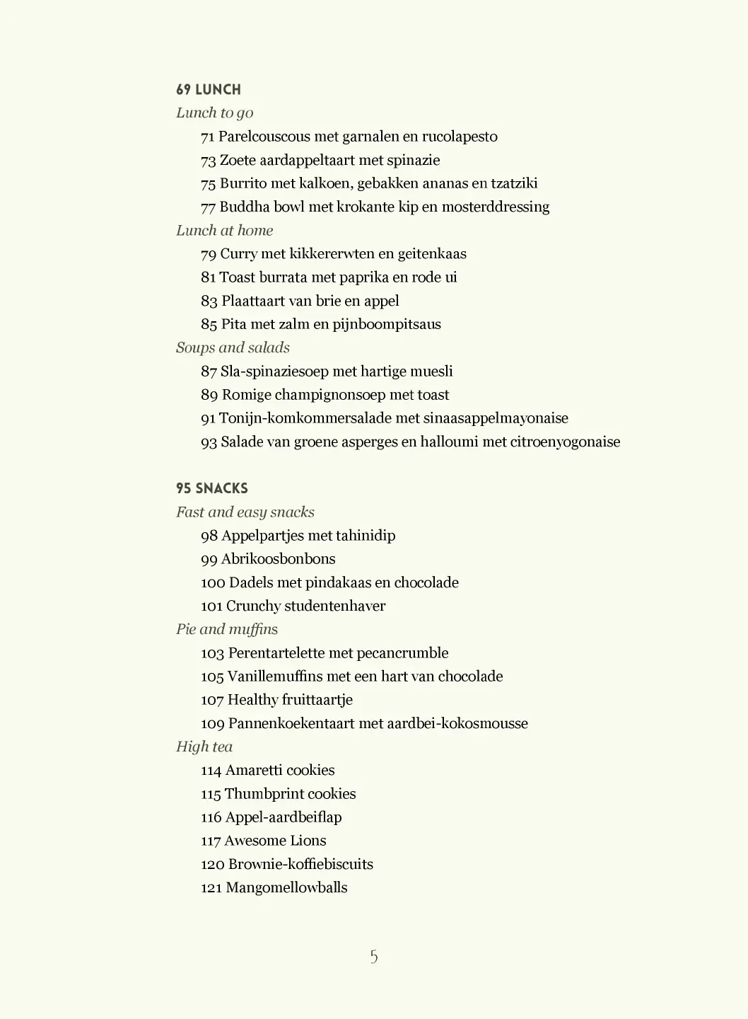 Voorbeeld pagina