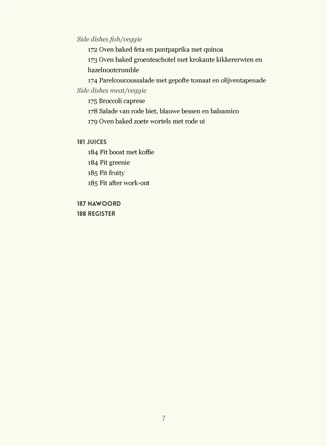 Voorbeeld pagina