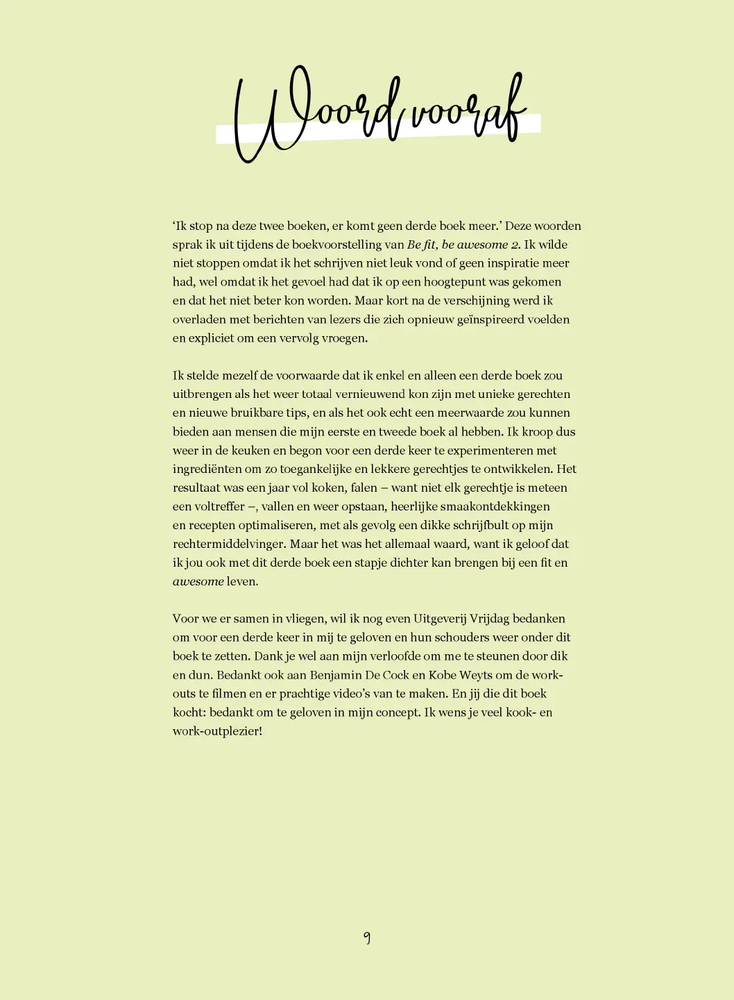 Voorbeeld pagina