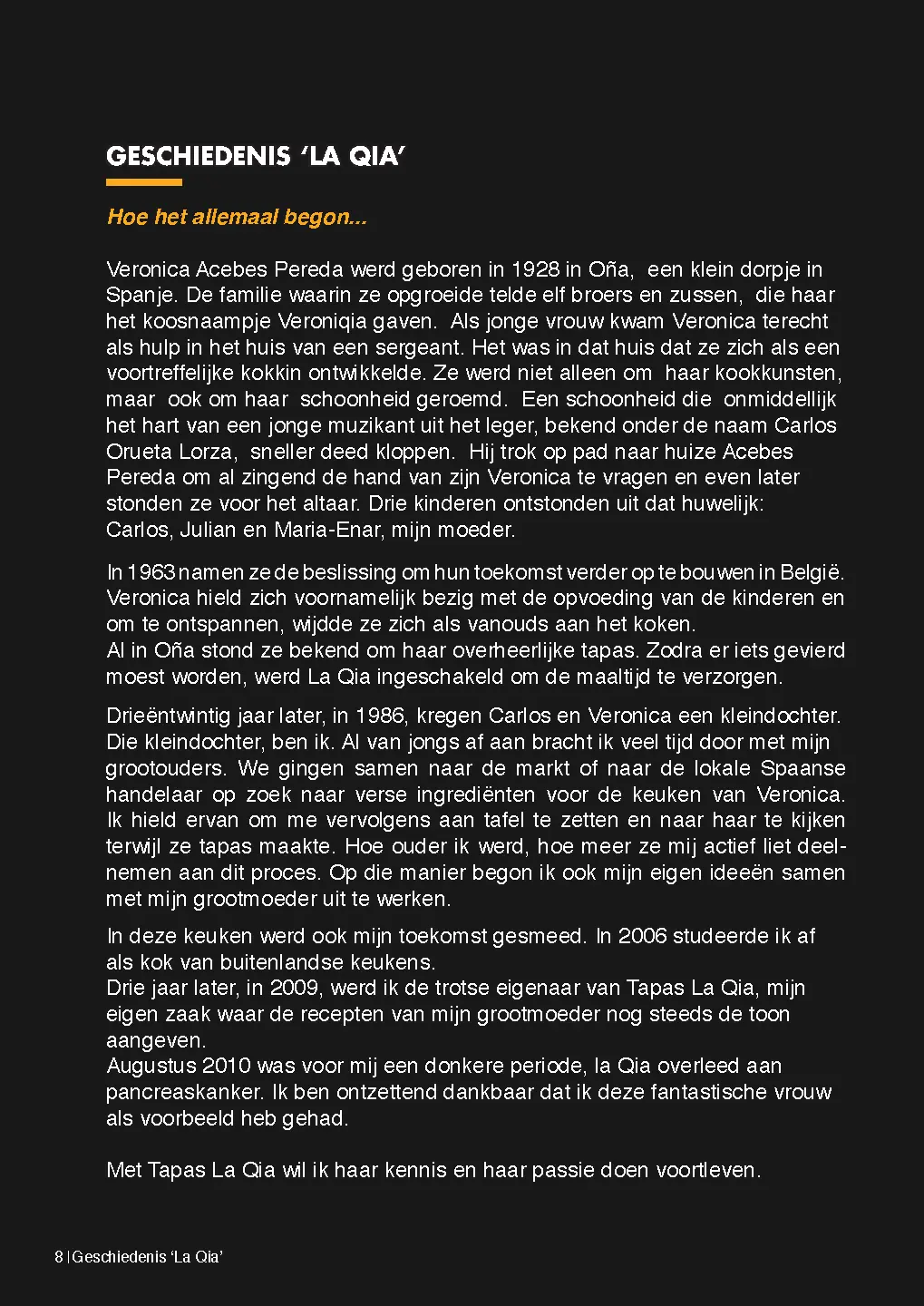 Voorbeeld pagina