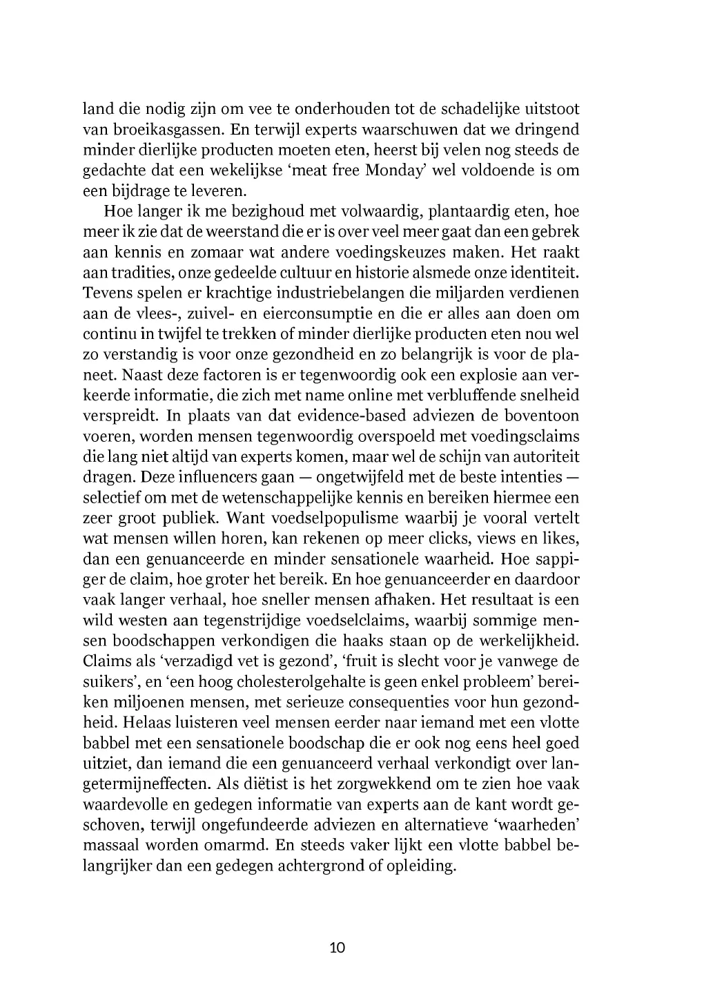 Voorbeeld pagina