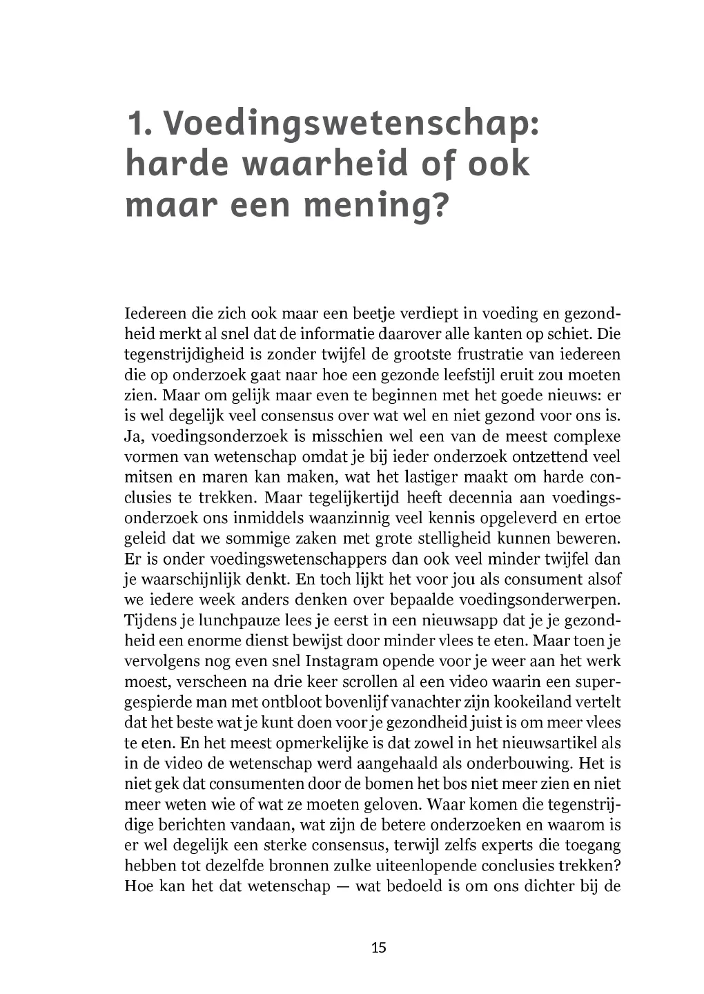 Voorbeeld pagina