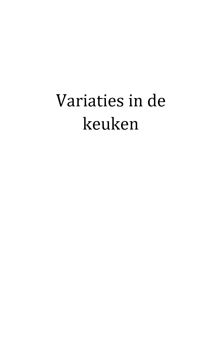 Voorbeeld pagina