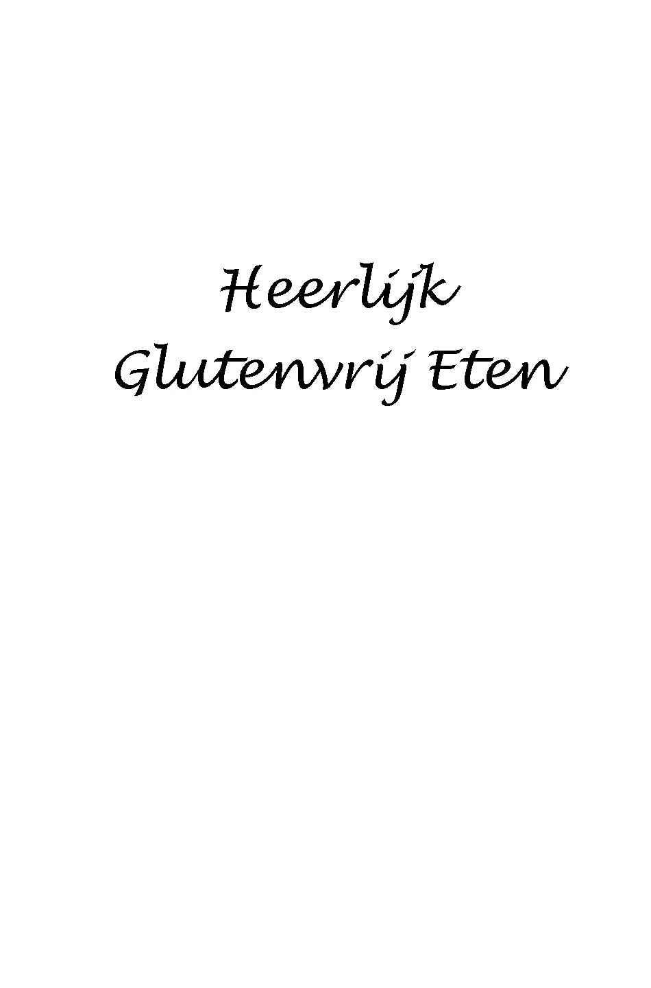 Voorbeeld pagina