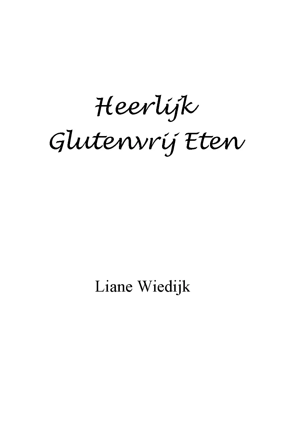 Voorbeeld pagina