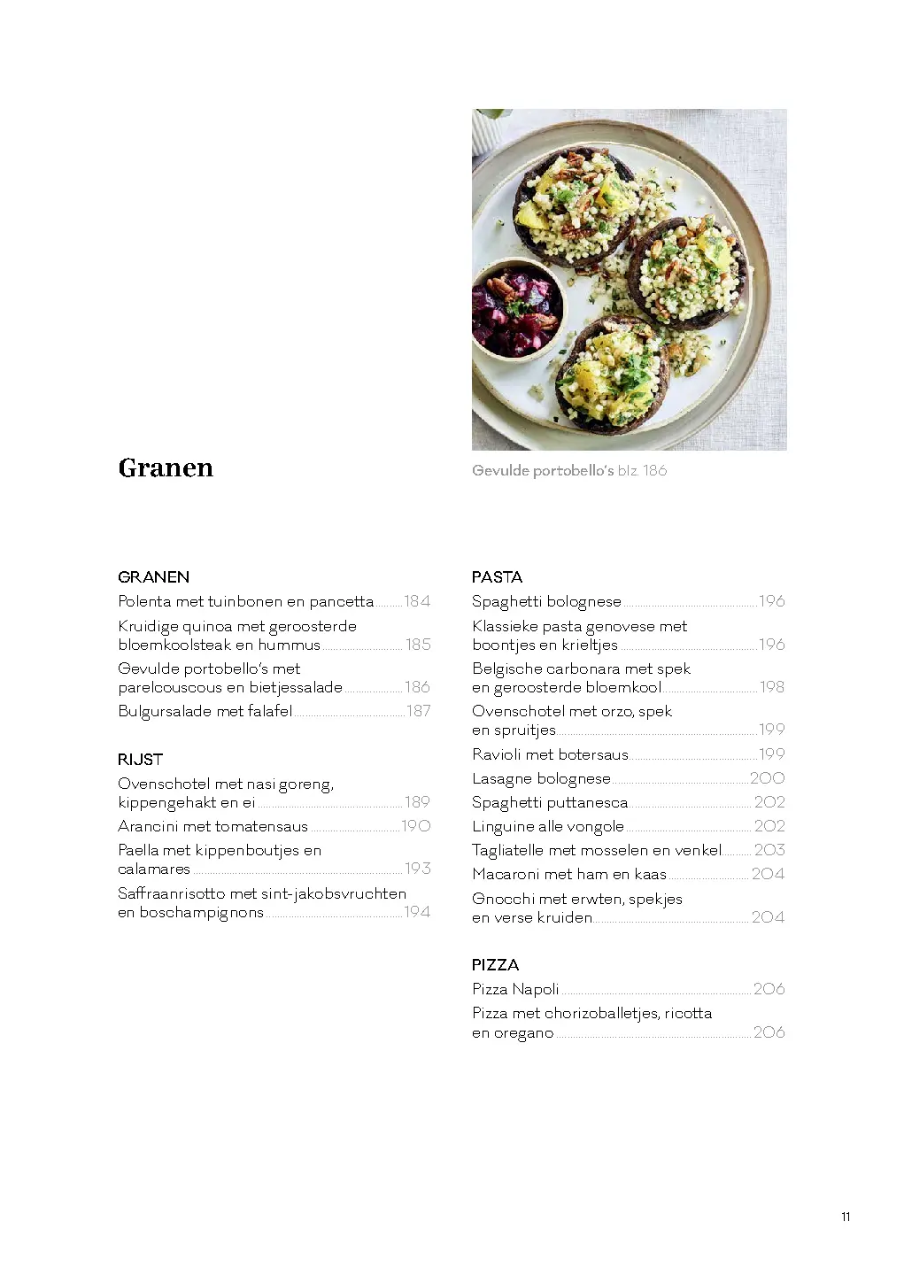 Voorbeeld pagina