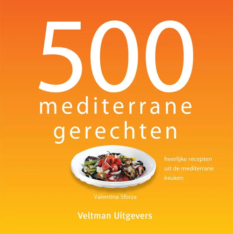 Cover van 500 mediterrane gerechten