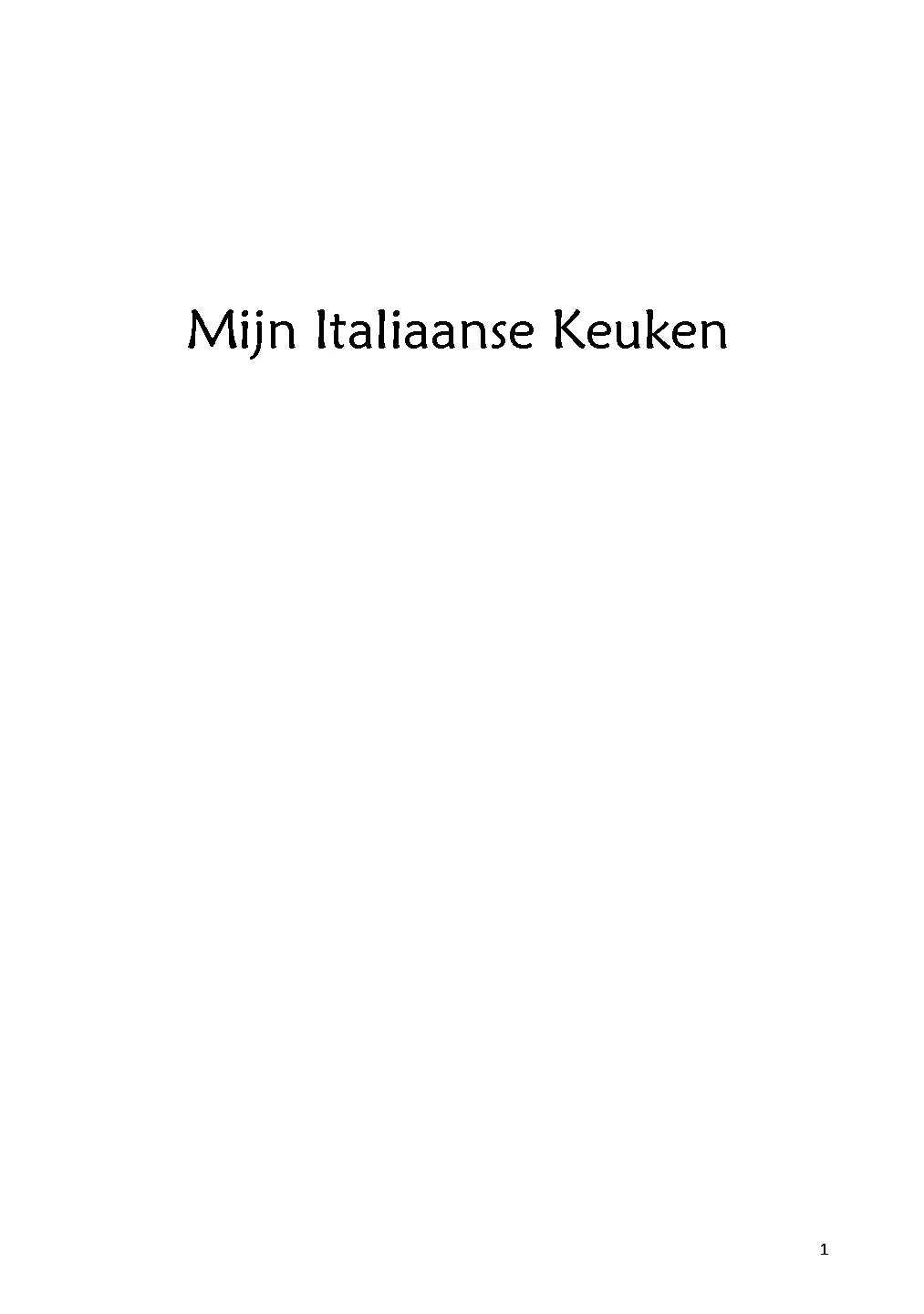 Voorbeeld pagina