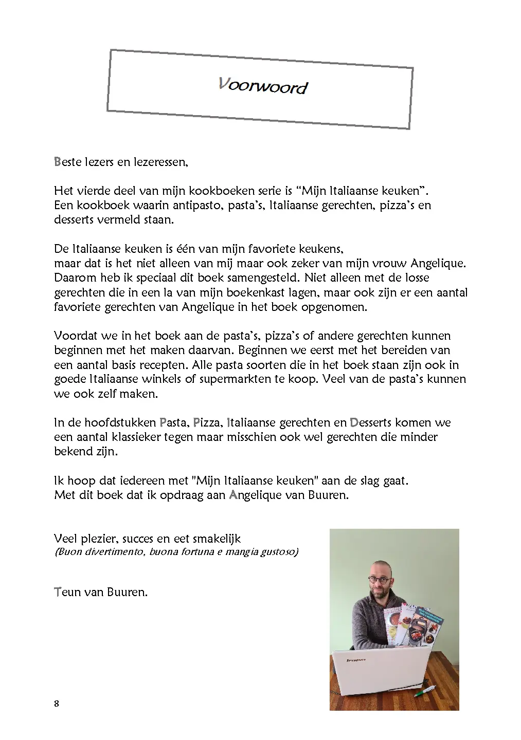 Voorbeeld pagina