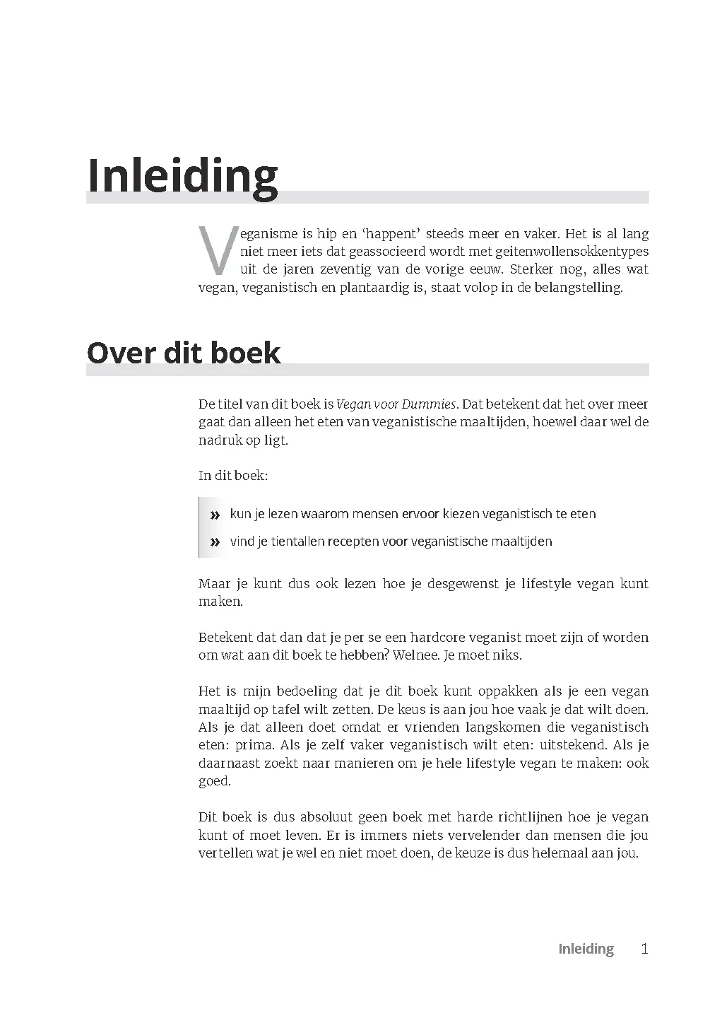 Voorbeeld pagina