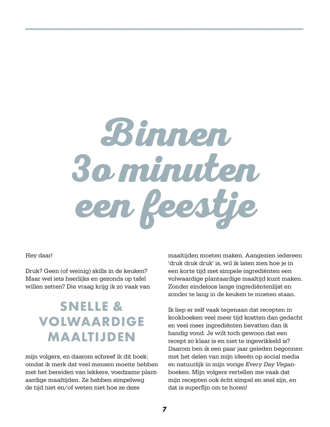 Voorbeeld pagina
