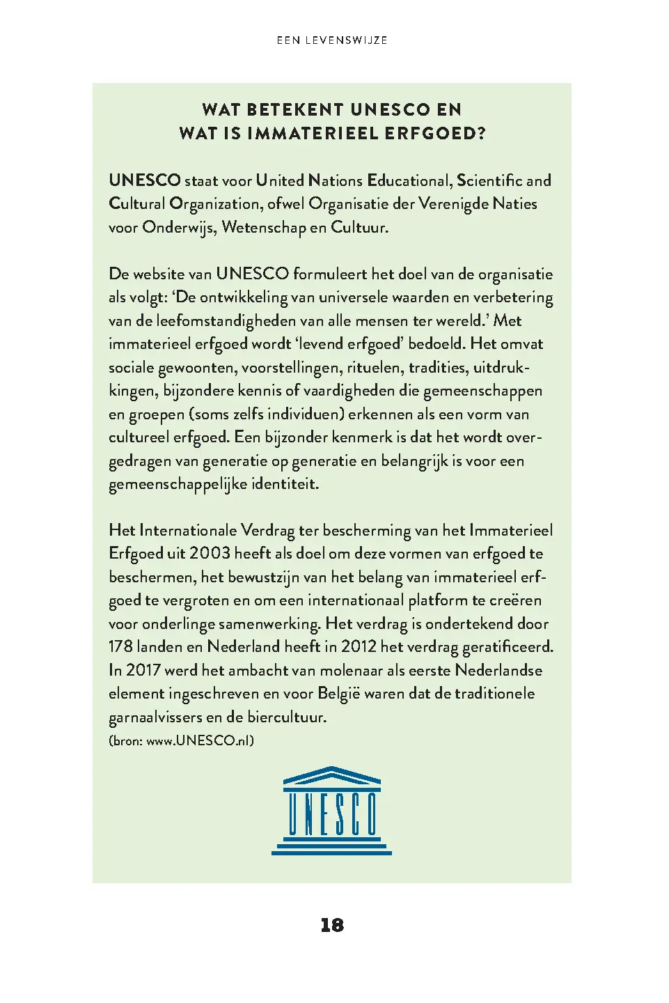 Voorbeeld pagina