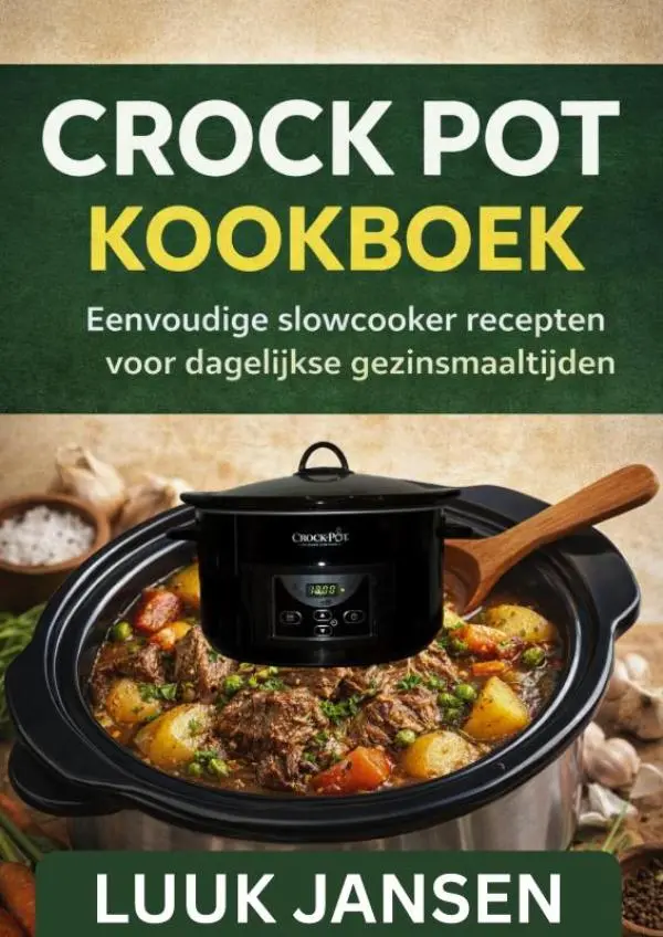 Cover van CROCK POT KOOKBOEK
