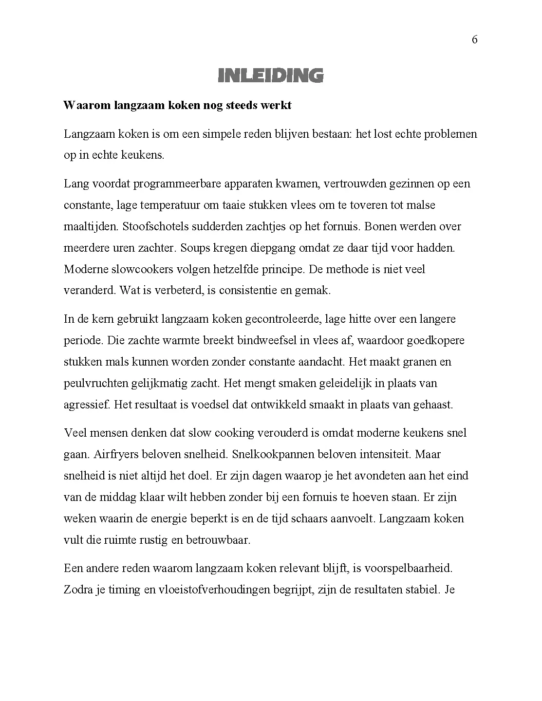 Voorbeeld pagina