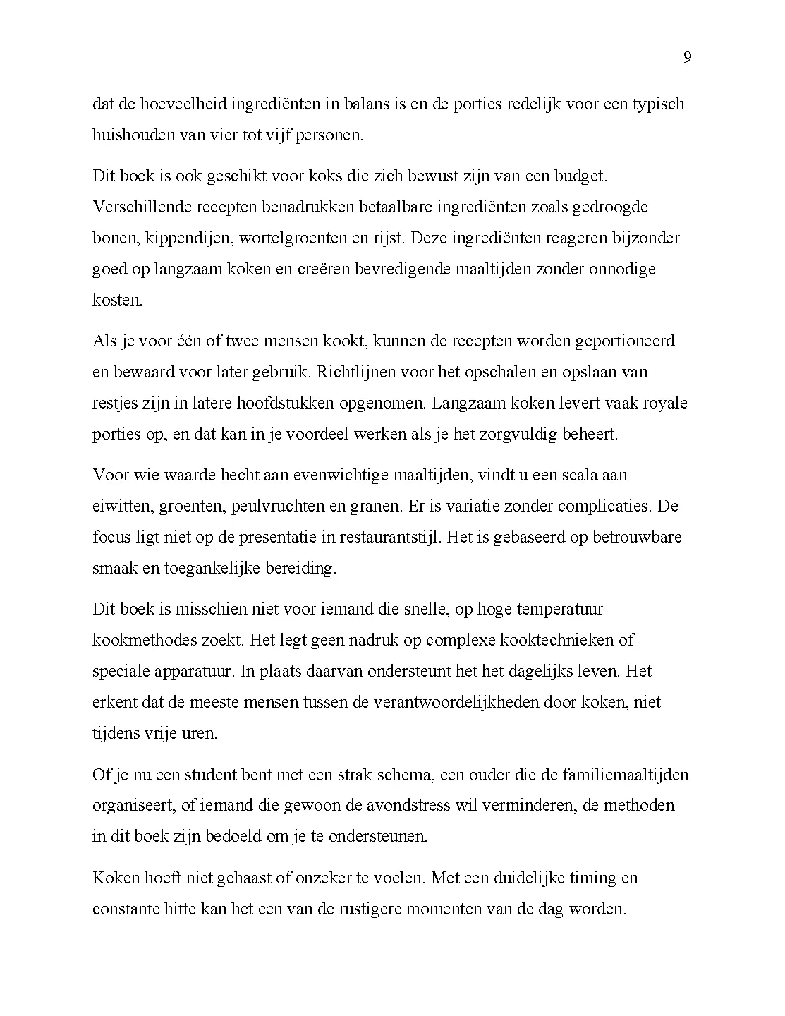 Voorbeeld pagina