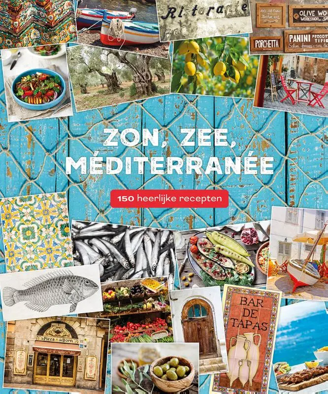 Cover van Zon, zee, méditerranée