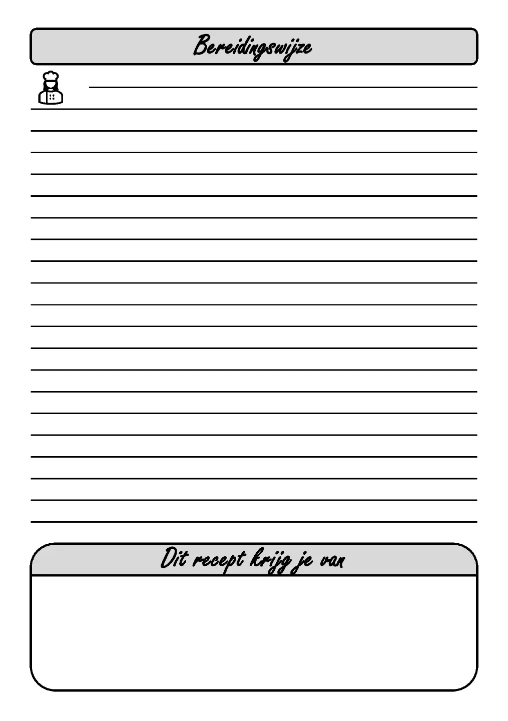 Voorbeeld pagina