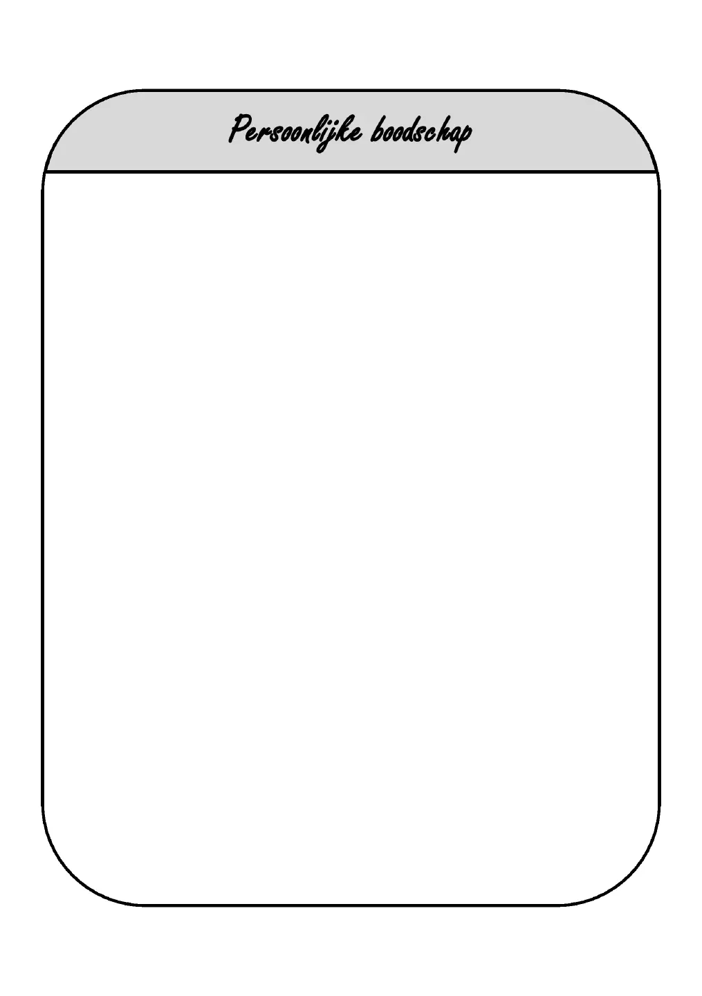 Voorbeeld pagina