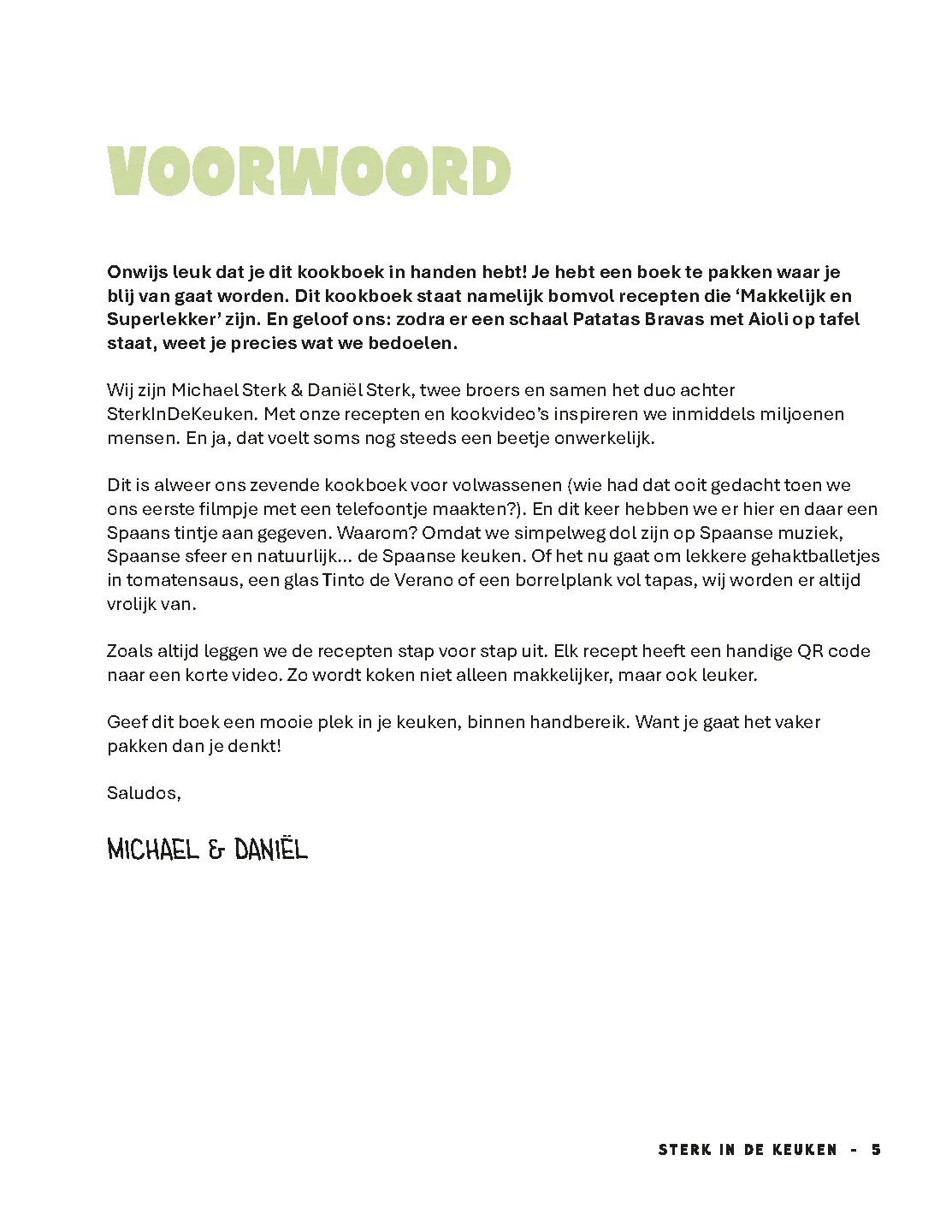 Voorbeeld pagina