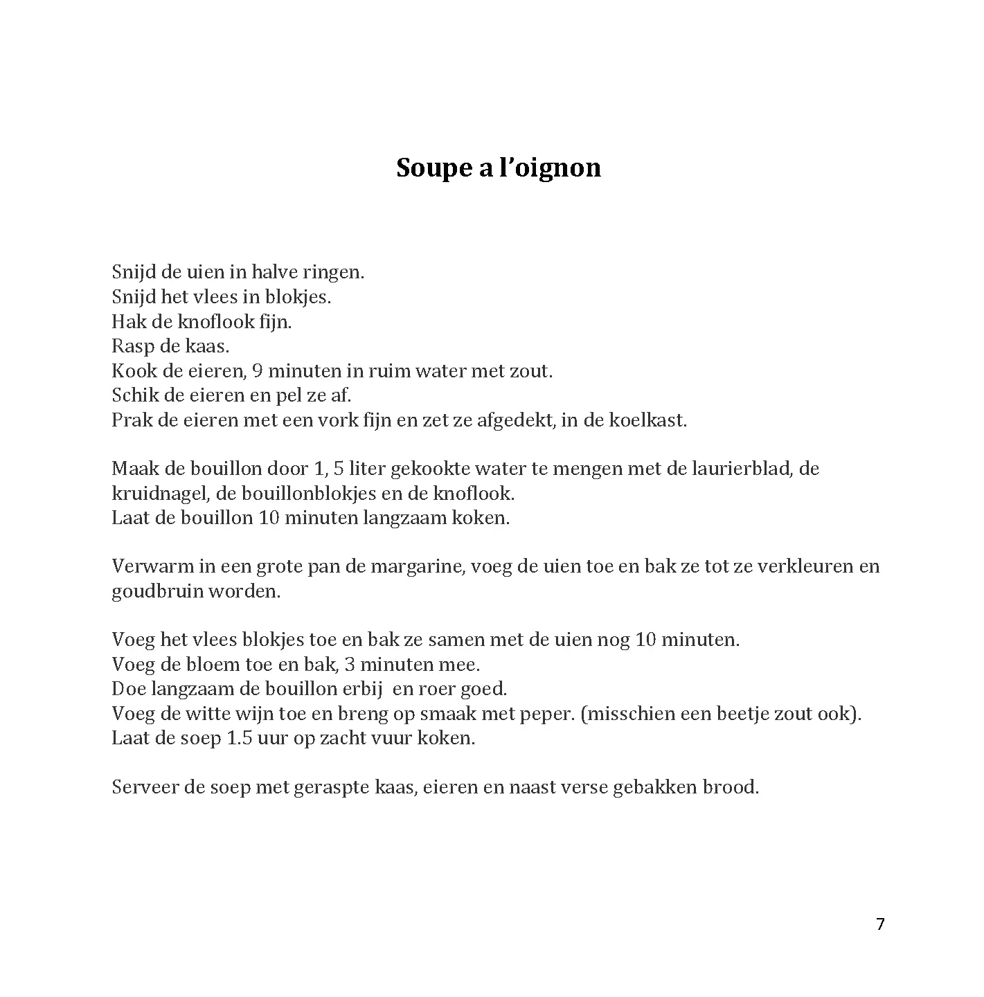 Voorbeeld pagina