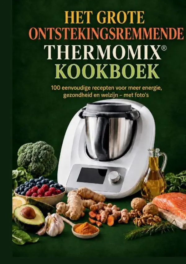 Cover van Het grote ontstekingsremmende Thermomix®-kookboek: 100 eenvoudige recepten voor meer energie, gezondheid en welzijn