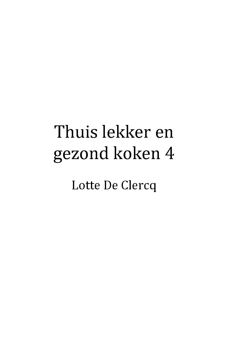 Voorbeeld pagina