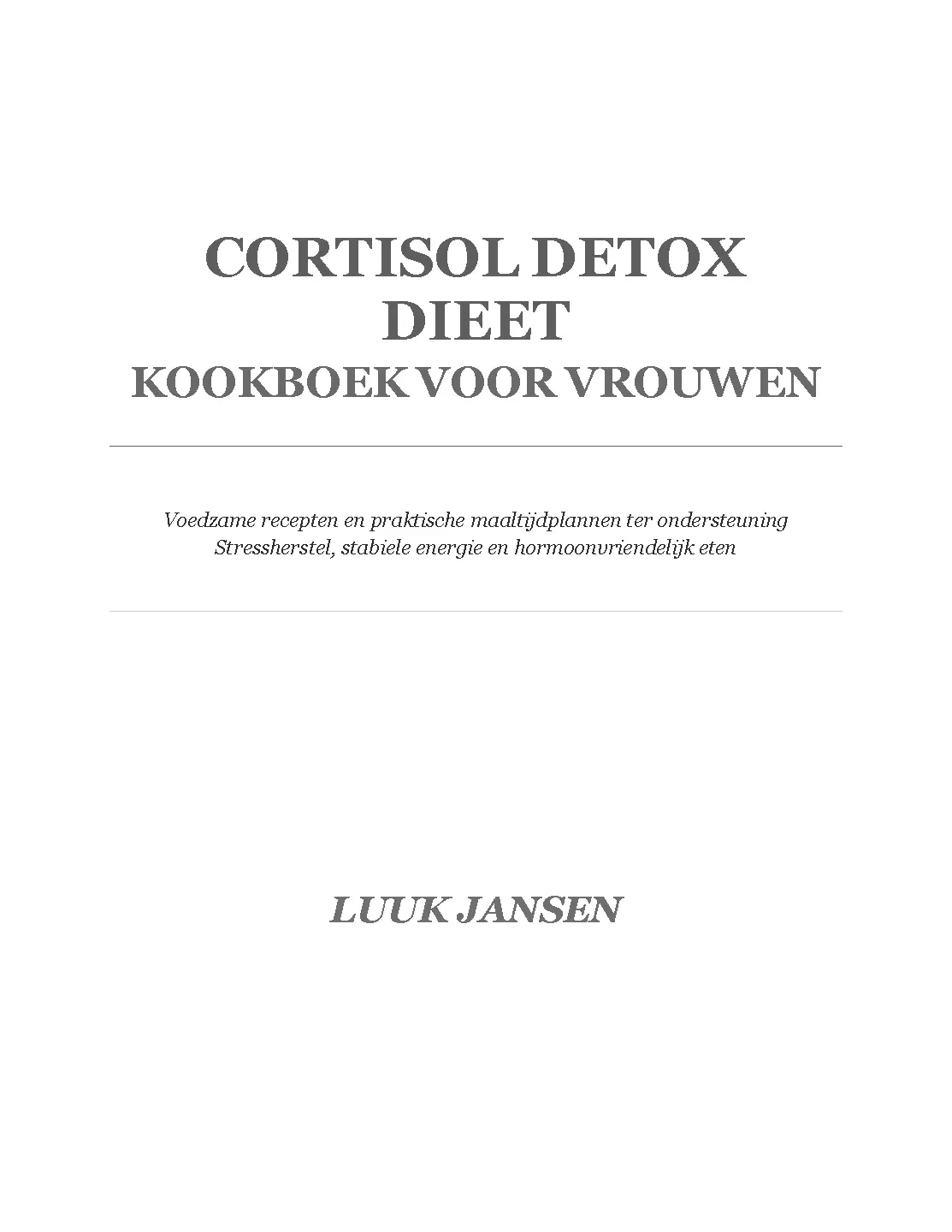 Voorbeeld pagina