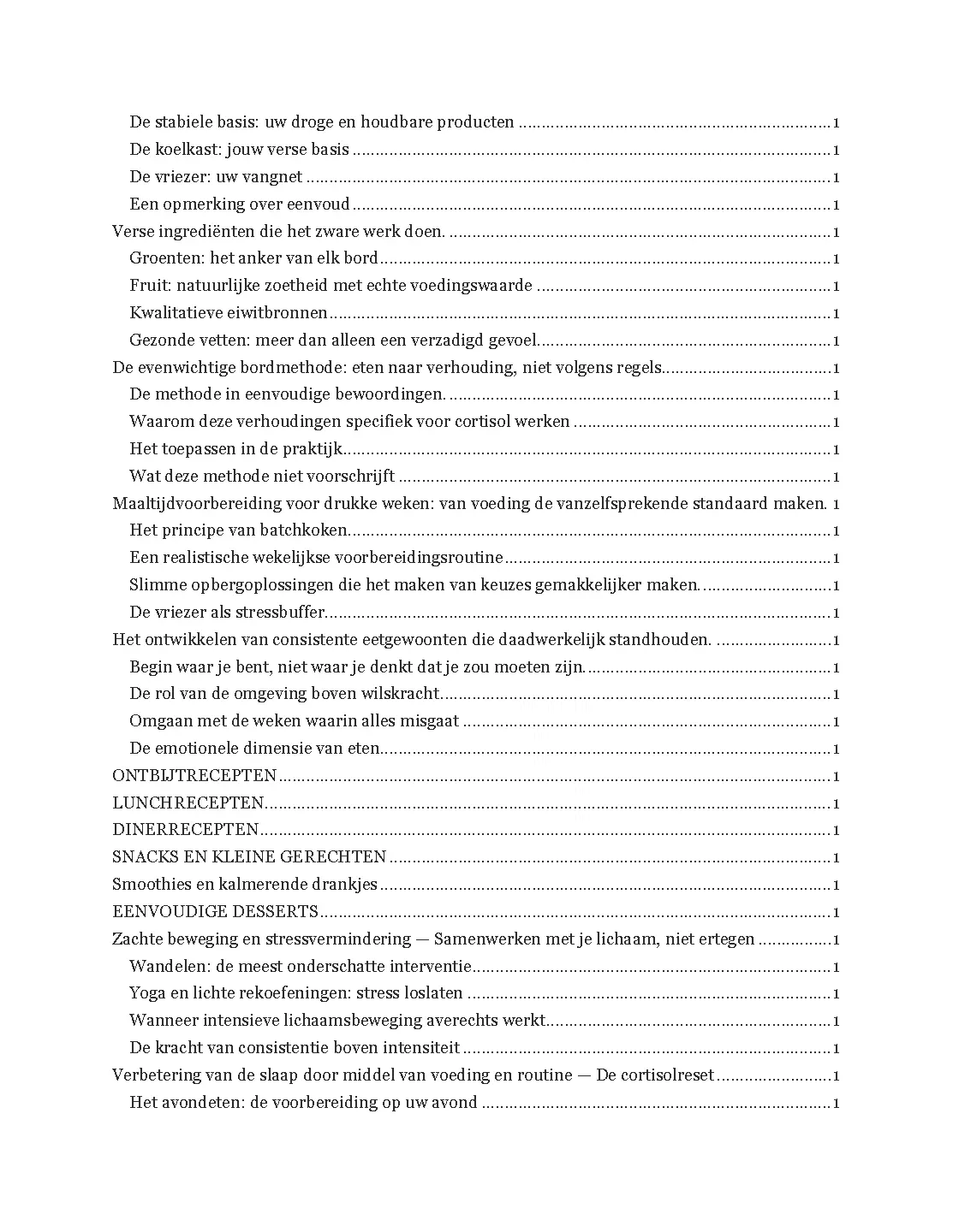 Voorbeeld pagina